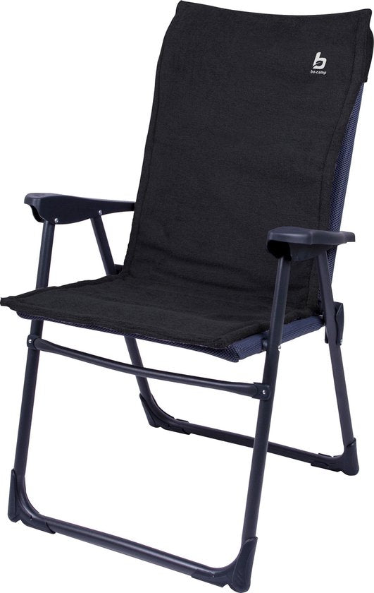 Bo-Camp - Stuhlbezug S - Universal - Gepolsterter Frottee - Anthrazit