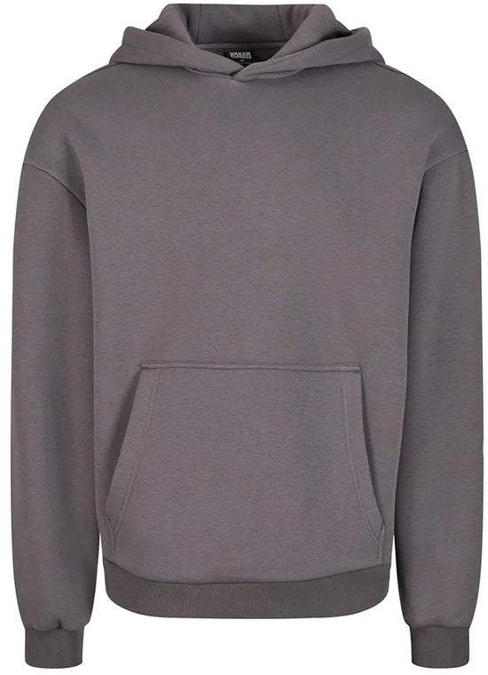 Urban Classics – Flauschiger Hoodie/Pullover – S – Grau