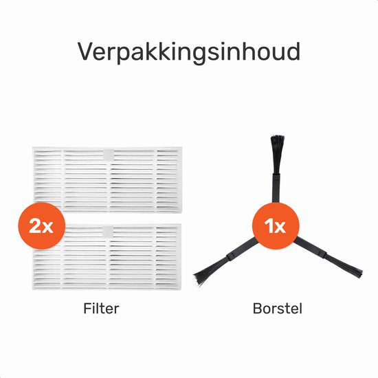 1x Bürste + 2x Filter - Teile - Ecopulse - Skoov