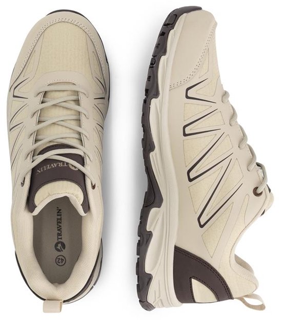 Travelin' Nalden Herren – Niedrige Wanderschuhe – Wasserdicht – Sand