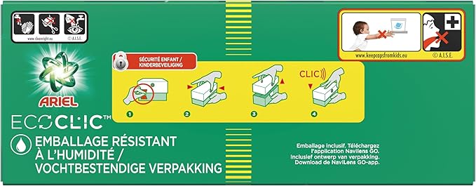 Ariel 3 in 1 Hülsen alpin - 33 Wäschen