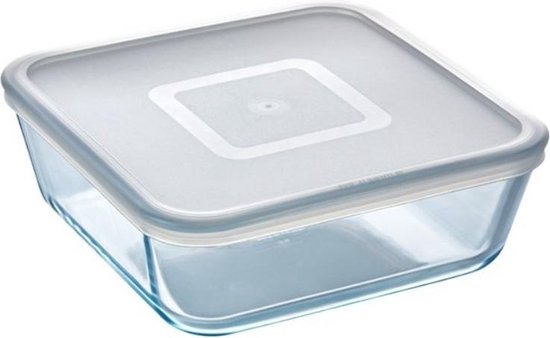 Cook & Freeze Auflaufform mit Deckel - 8-teiliges Set - Glas - Pyrex