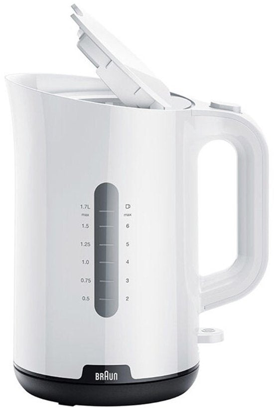 Wasserkocher Braun WK1100 2200 W Schwarz-Weiß Kunststoff 2200 W 1,7 l