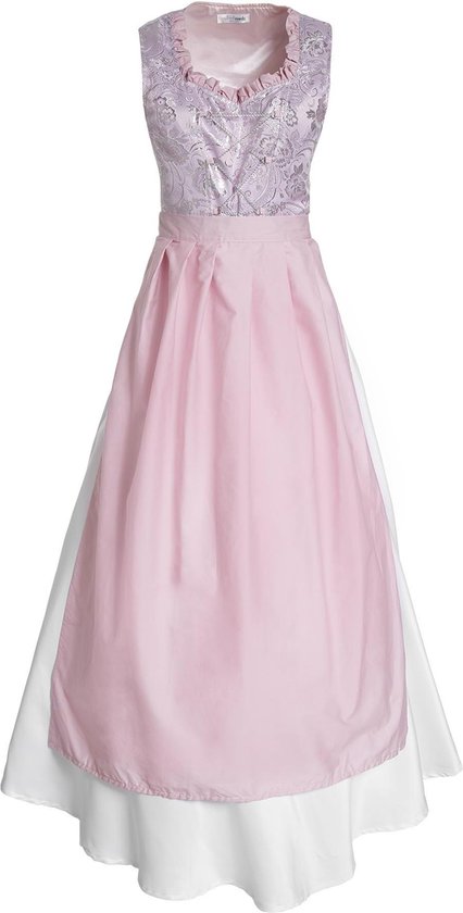 dressforfun - Maxi-Dirndl Neuschwanstein Modell 2 XL - Faschingskostüm Kostüm Halloween Kostüm Karneval Kostüm Fasching Kostüm Party Kostüm - 304648