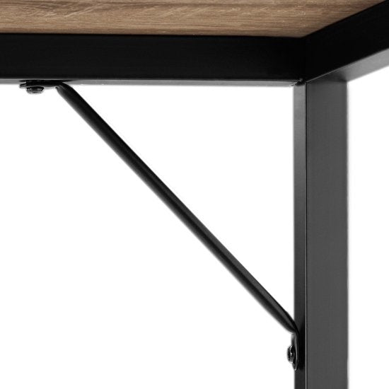 tectake - Jenkins Schreibtisch 80 cm - Industrie - hellbraun - 404458