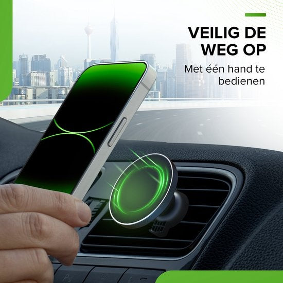 iSetchi Telefonhalterung - Auto - Starker Saugnapf - 3-in-1 - Armaturenbrett