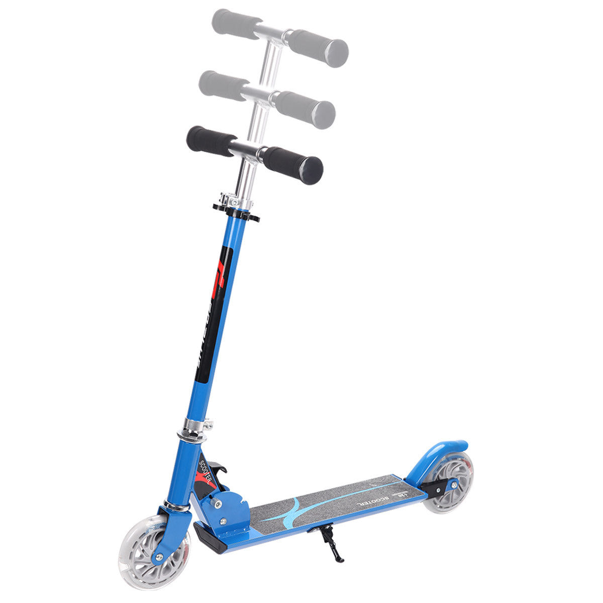 Coast Scooter Roller Scooter City Scooter Faltbar bis zu 70 kg blau
