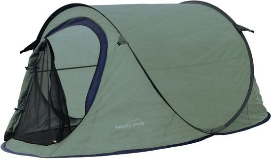 Redcliffs Pop-up Strandzelt - Für 2 Personen - 220 x 120 x 95cm - Grün