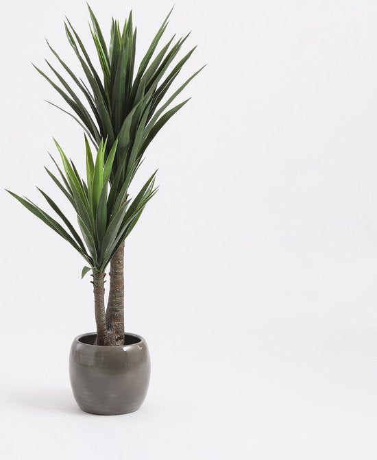 Mica Decorations Yucca Künstliche Pflanze - H120 x Ø60 cm - Grün