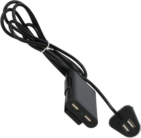 All Ride USB Ladegerät für Auto - Autoladegerät - 12/ 24 Volt - Splitter für Zigarettenanzünder