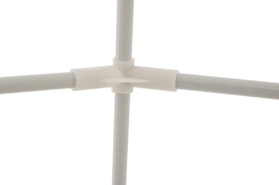 Lifetime Gartenpartyzelt - 6 Seitenwände - mit Fenstern - 3 x 6 m - weiß