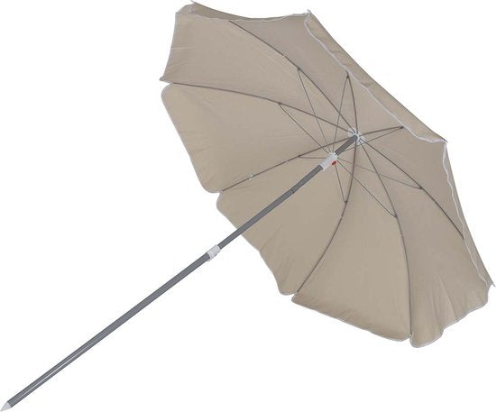 Bo-Camp - Sonnenschirm - Mit Knickarm - Ø 165 cm - Sand