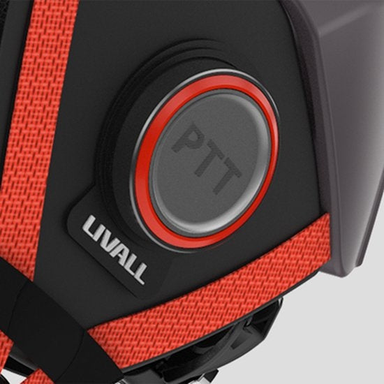Livall - Smart Skihelm RS1 - Stereo Speakers - Sprachsteuerung - Größe Medium - Weiß