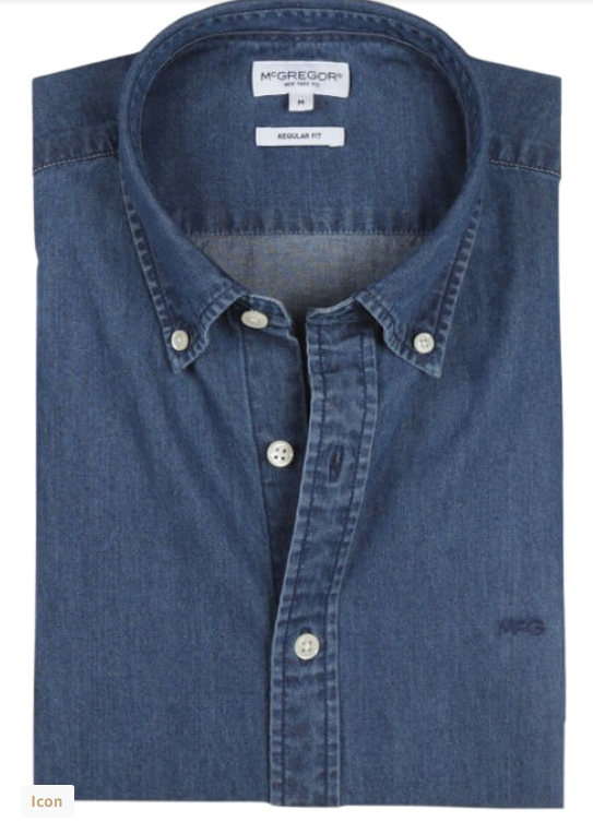 Mcgregor Chambray Hemd - Größe L