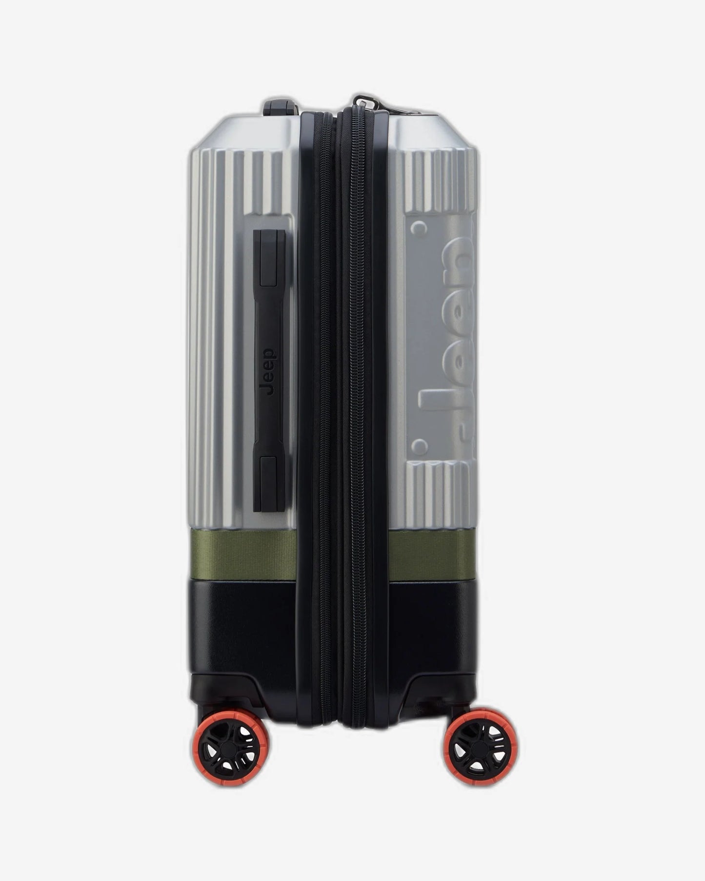Jeep Expandable Trolley XL 122L - Silber - 81 x 53 x 33-36 cm - TSA-Schloss