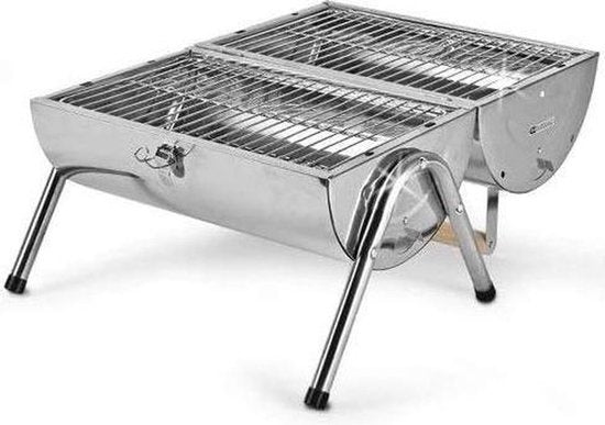 BBQ Collection tragbarer Holzkohlegrill - faltbar - 42x29.5x37cm