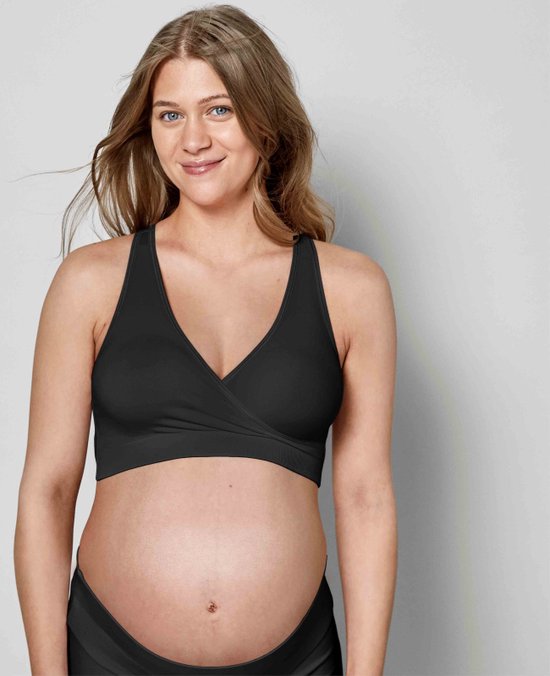 Medela Keep Cool Still-BH für die Nacht – Größe S – Schwarz