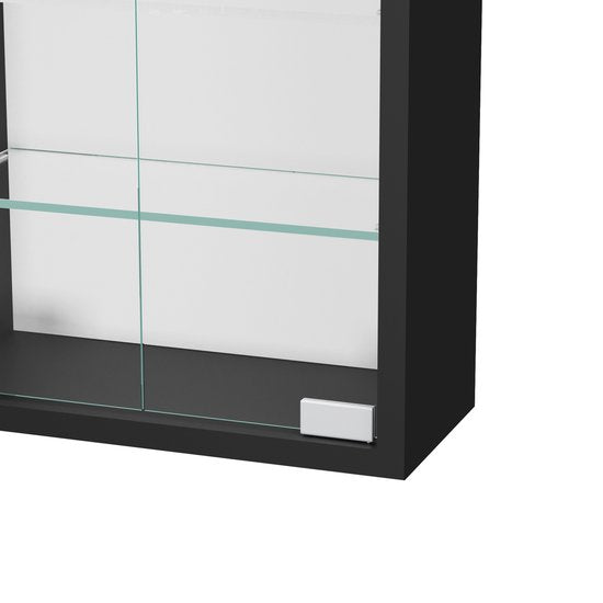Vitrine stehend hängend Wandvitrine - 40 x 60 x 12 cm