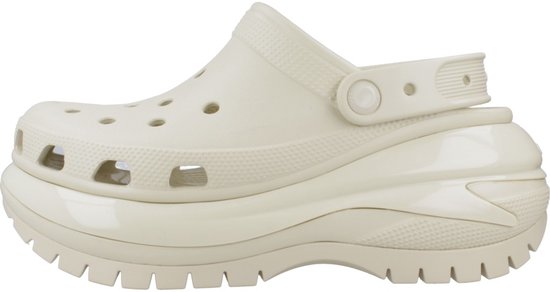 Crocs Mega Crush Clog Unisex – Beige – Größe 39–40 (EU)