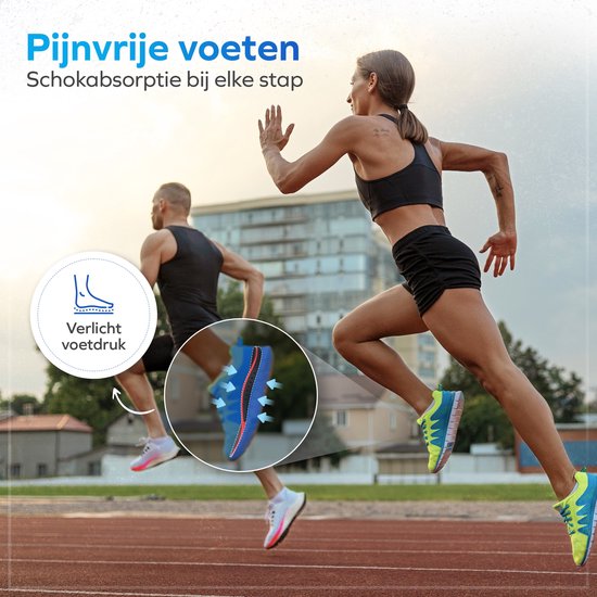 Orthopädische Einlagen für Männer und Frauen - Fersensporn- und Plantarfasziitis-Einlagen - Schuheinlagen - Plattfüße - Podologische Einlagen bei Fußgewölbeschmerzen - Hochgewölbe - Schuheinlagen - Größe M
