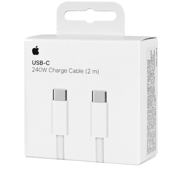 Apple USB-C-Ladekabel – 240 W – 2 Meter – geflochten