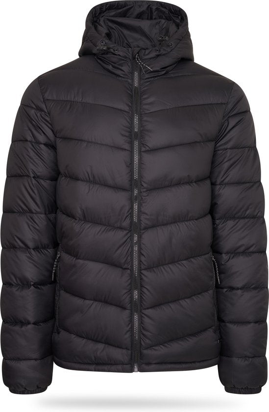 Pierre Cardin - Gefütterte Herren-Winterjacke - Schwarz - Größe XXL