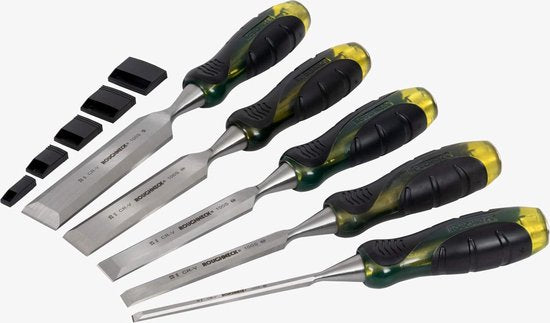 ROUGHNECK – MEISSELSATZ – 5-TEILIG – 6, 13, 19, 25 UND 32 mm