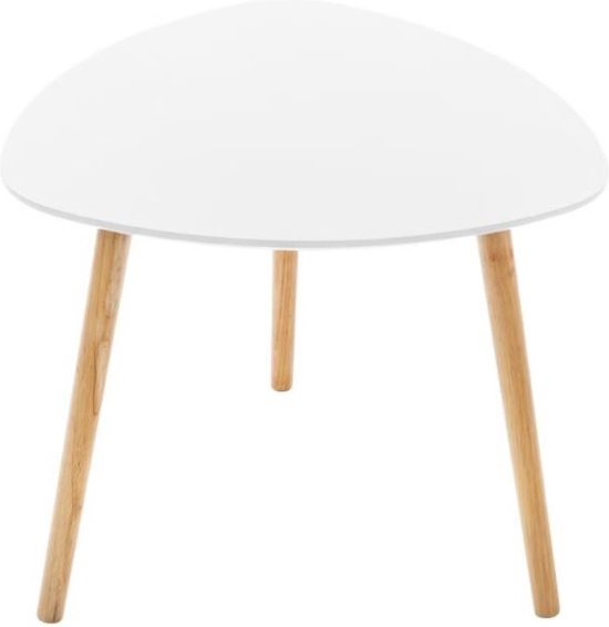 Atmosphera Créateur d'intérieur® Couchtisch im 3er-Set – Couchtisch – weiß – Holz – Eiche – Wohnzimmer