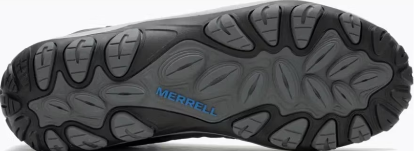 Merrell Accentor 3 Sport Mid GTX Wanderstiefel Herren - Größe 47 - Farbe Rock/Blau - Halbhoch - Wasserdicht