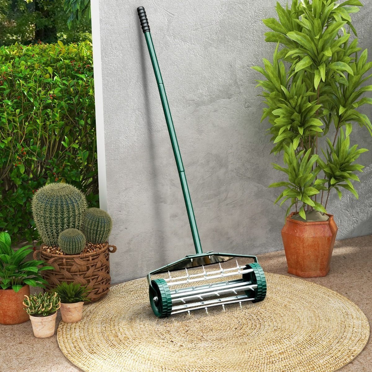Coast Rasenlüfter Handmodell - 46 cm - Mit langem Griff
