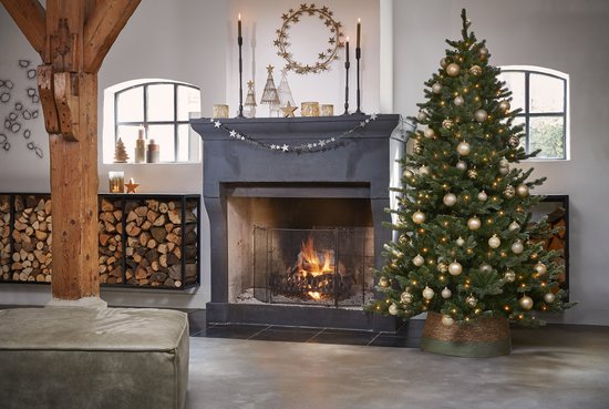 Triumph Tree Sherwood Deluxe Künstlicher Weihnachtsbaum - H215 x Ø135 cm - Grün