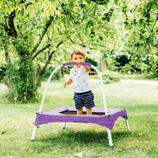 Plum Junior Bouncer Trampolin – Kindertrampolin ab 18 Monaten – Sicherer Sprungspaß