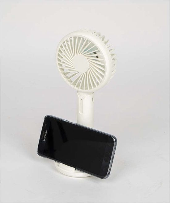 Bo-Camp – Handventilator – Mit Halterung – Wiederaufladbar