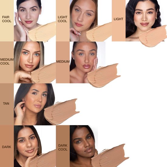 BellaPierre | BB Cream Derma Renew | LSF 20 | 40 ml | Anti-Aging-Foundation | Mineral-Make-up | Dunkel