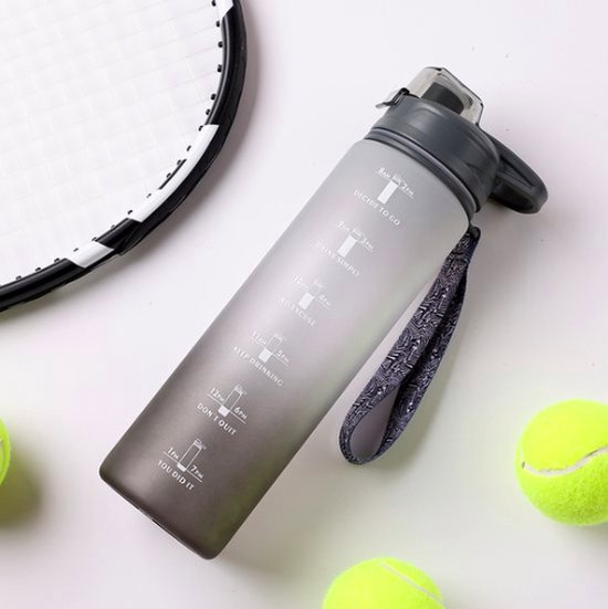 Neu! 1L Trinkflasche zur Hydratation - Langlebig, BPA-frei und leicht zu reinigen