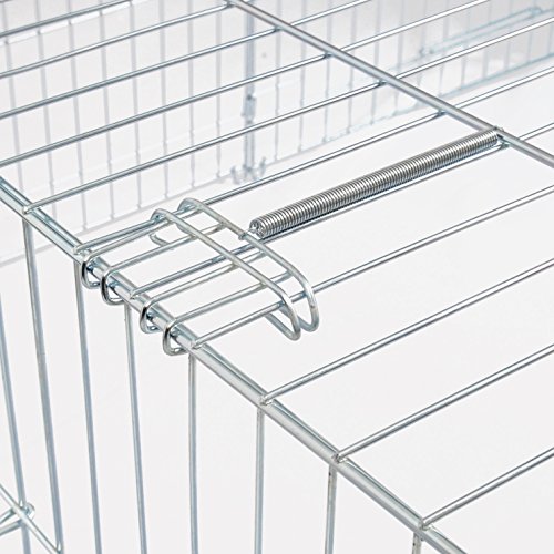 EUGAD Recinto Libero Kaninchenstall - Verzinktes Metall - 180 x 120 x 60 cm