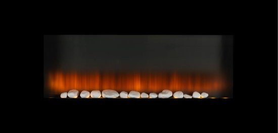 Classic Fire Elektrische Sfeerhaard Vancouver - Afstandsbediening en Timer - LED Vlammen - 2000W - Zwart