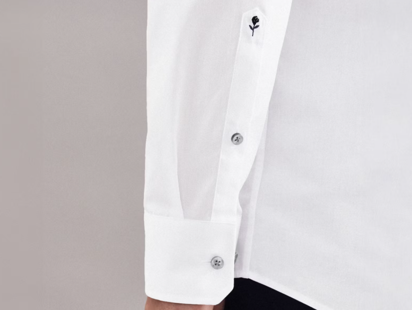 Seidensticker Spread Kent Business Shirt Men - Größe 38 - Farbe Weiß-665 - Regular oder Slim Fit - 100% Baumwolle - eisenfrei - normale Ärmellänge