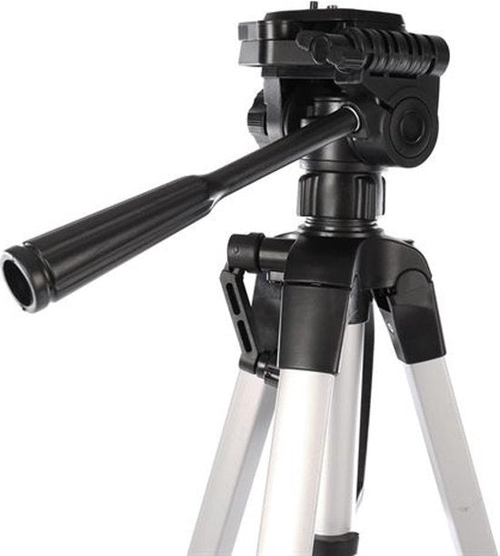 Nest Kamera Stativ mit Kopf Wt-3540 Aluminium 157 cm Silber