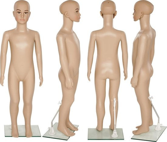 tectake - Schaufensterpuppe Mannequin Modell "Kind" - zerlegbar - 402664