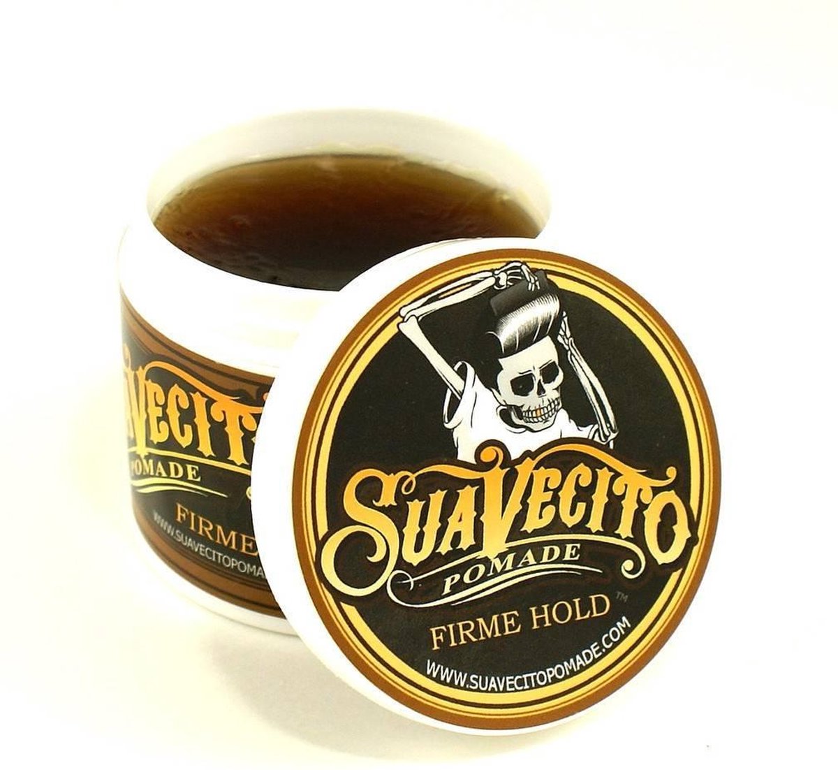 Suavecito Firme Hold Pomade XXL – 907 g – Starker Halt – Mittlerer Glanz – Auf Wasserbasis