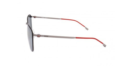 Hugo Boss 1405/F/SK Sonnenbrille – Mattes Ruthenium – 59-19-145 – Herren
