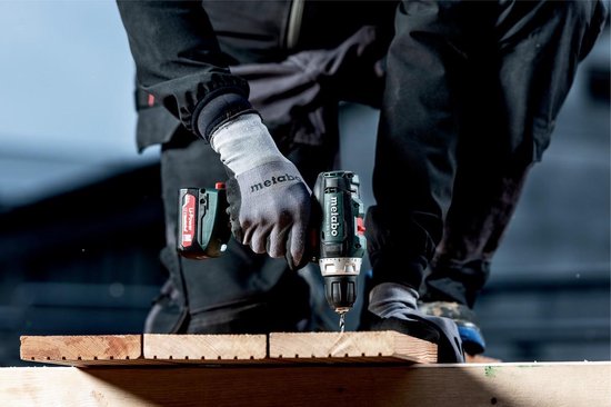 Metabo Akku-Schlagbohrmaschine + Akku-Schlagschrauber – 12 V – inklusive 2 Akkus und Ladegerät