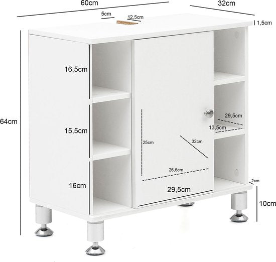 Waschtischunterschrank - Unterbauwaschtisch - Badezimmerschrank