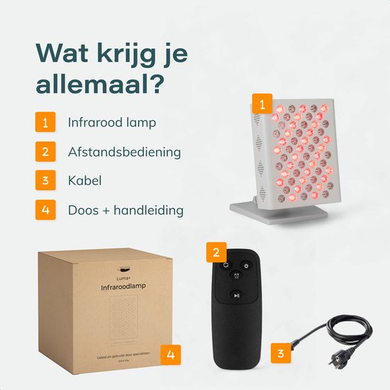 Infrarotlampe Rotlichttherapie - 300W