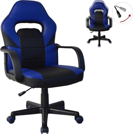 VDD Spielstuhl Thomas junior - schwarz blau