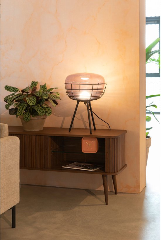 Zuiver Smokey Tischlampe Schwarz - 230 V - 7W - 35.50x35.50x50cm