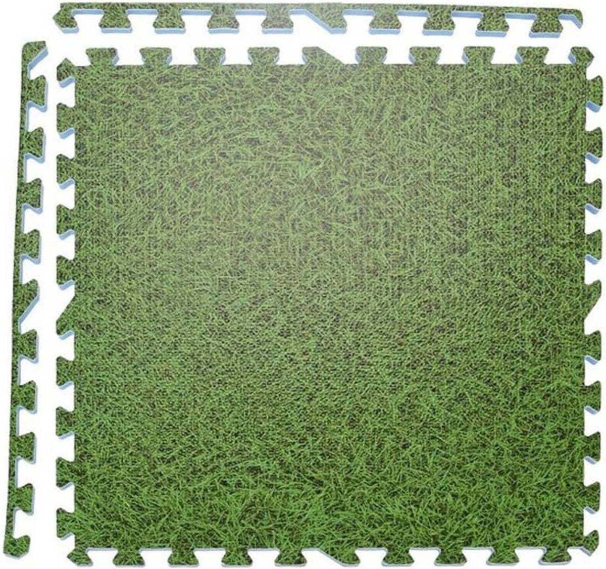 6 stuks Zwembad Vloermat - Tegels - 40 x 40 cm - Grasprint