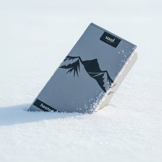 Beheizte Handschuhe - Light L - 3 Einstellungen - Elektrische Handschuhe - Wasser- und winddicht - Wiederaufladbare beheizte Handschuhe - Schwarz - Saaf Comfort