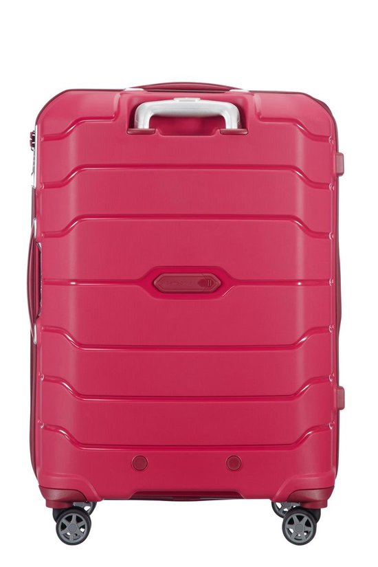 Samsonite Reisekoffer - Flux Spinner 68/25 Expandable (Medium) Granita Rot